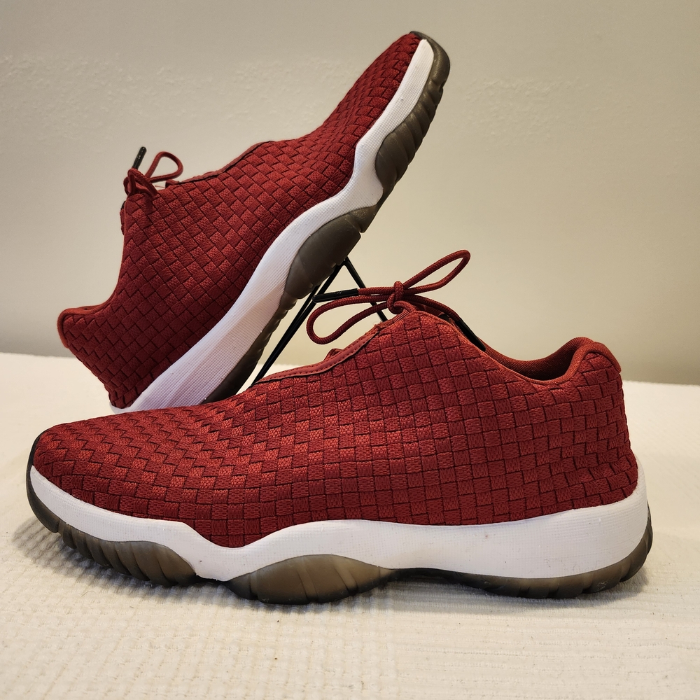 Nike Red Woven Sneakers